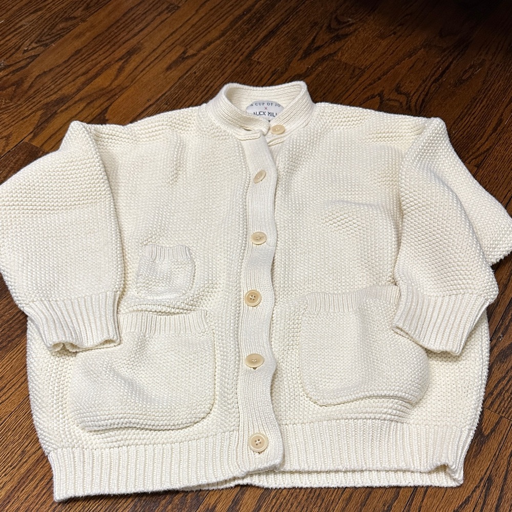Alex Mill X A Cup of Joe Reading Cardigan